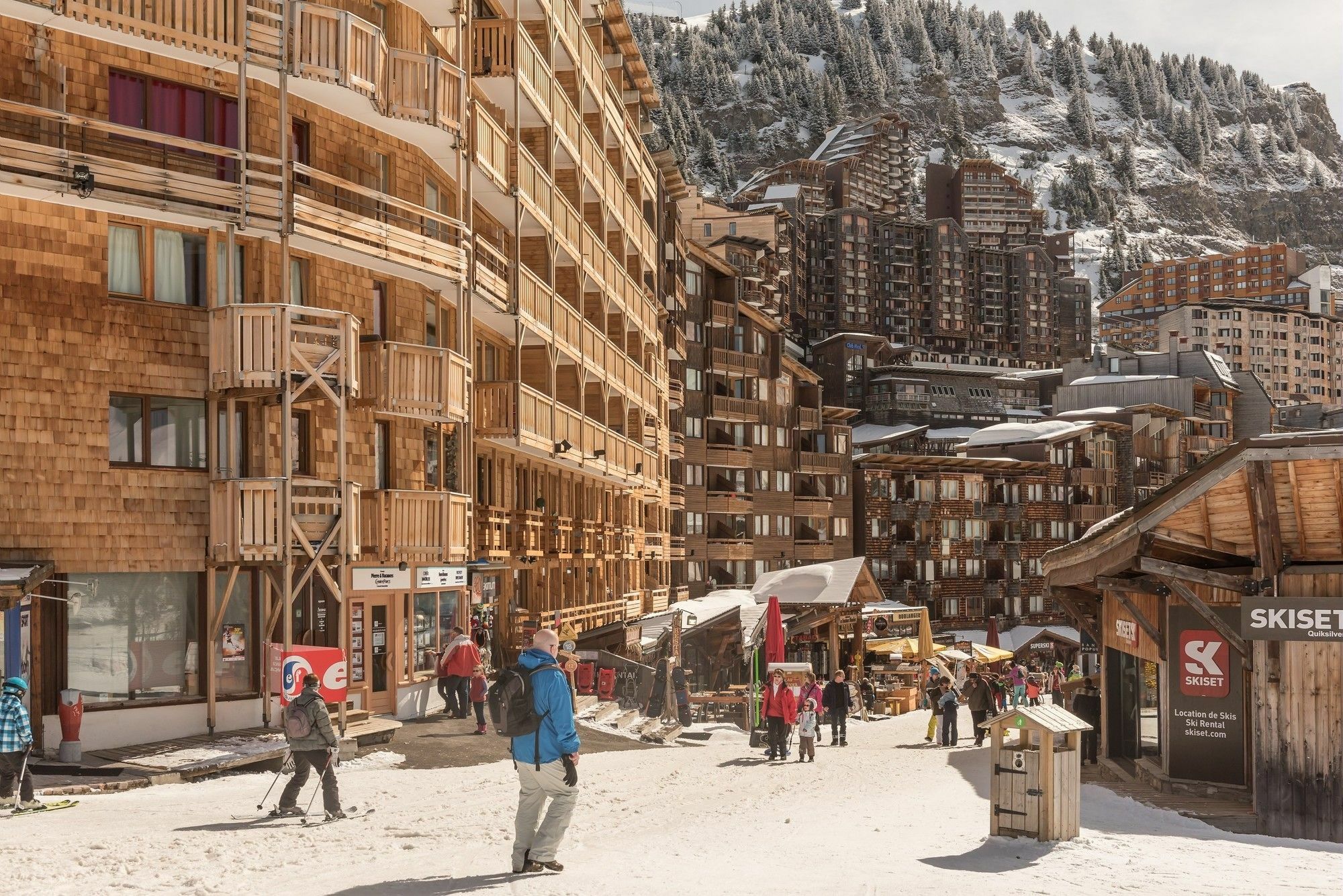 Residence Les Fontaines Blanches - Maeva Home Avoriaz Exterior foto